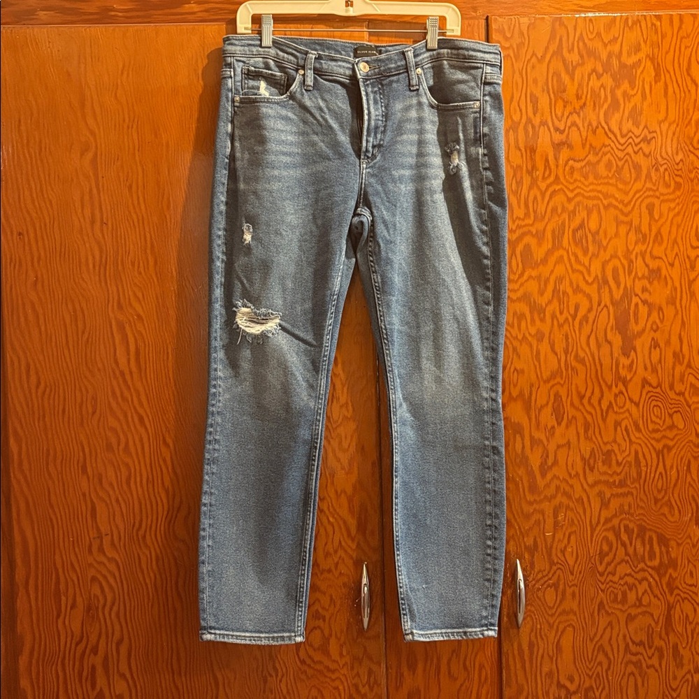 Silver Not Your Boyfriends Jean